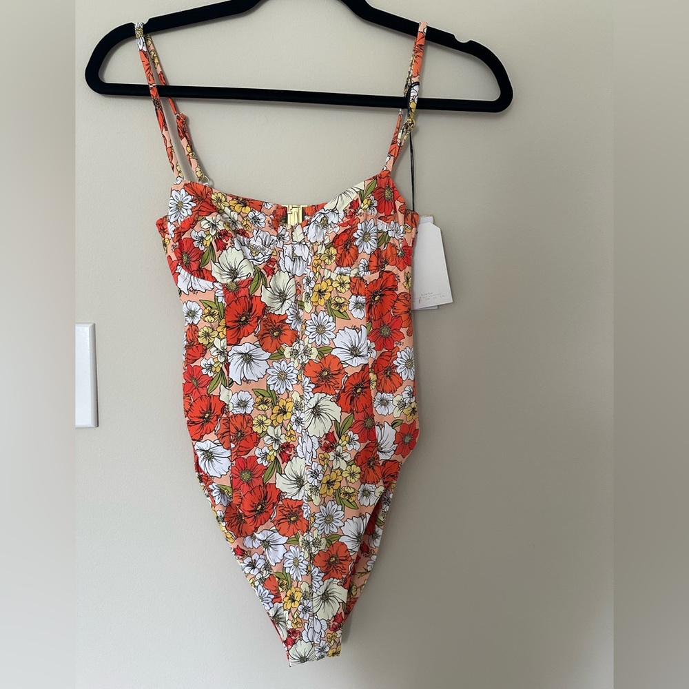 Floral One-Piece Swimsuit